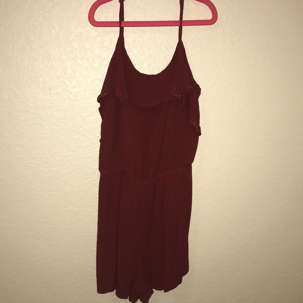 Another red romper